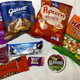 an assortment of sweets and snacks